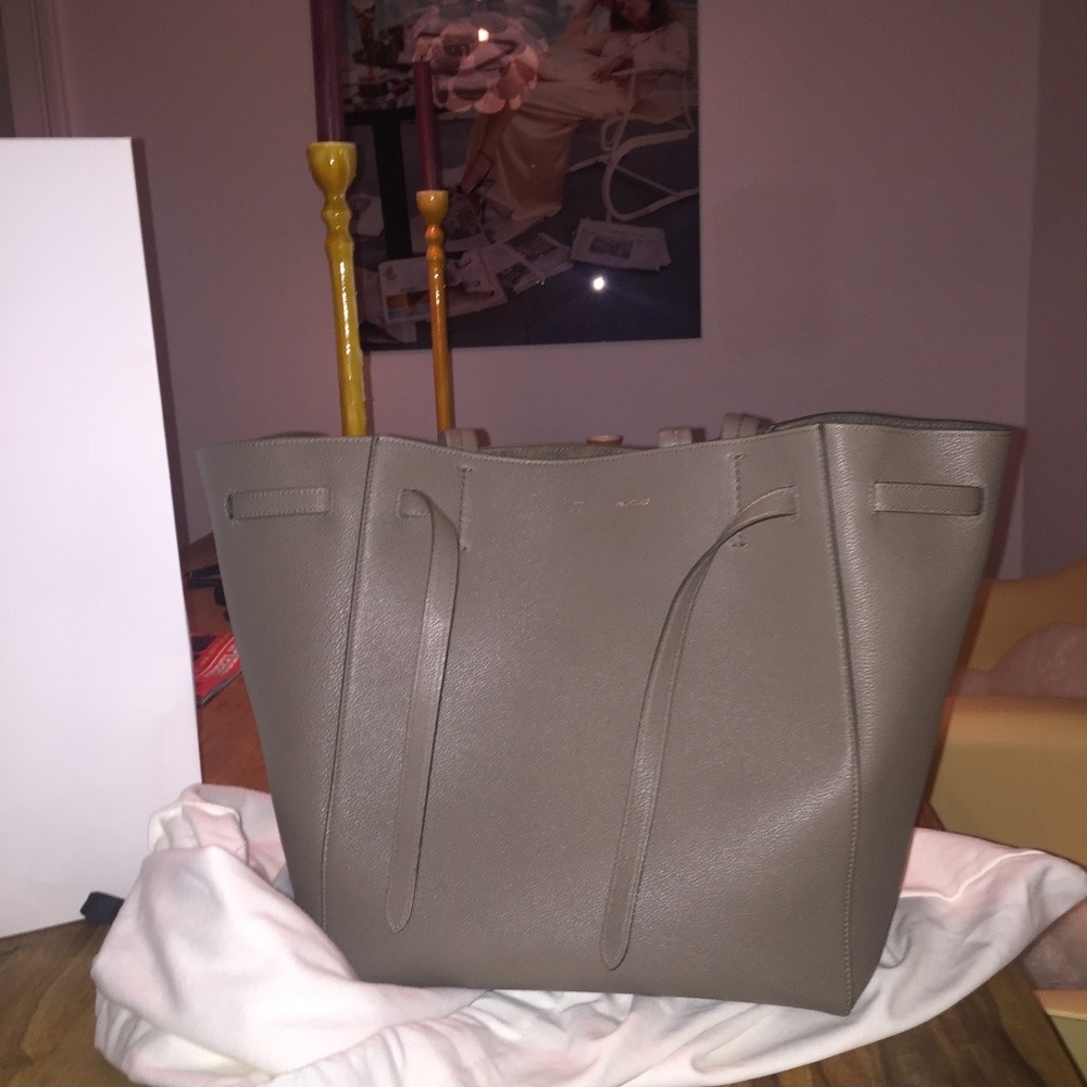 Celine Tote Bag in Taupe Small Cabas Phantom
